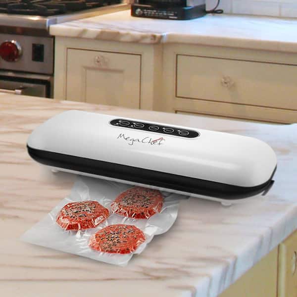 NutriChef White Kitchen Air Vacuum Sealer Container - Air Sealing Food  Canister Accessory (1+ Liter) PKVSCN1L - The Home Depot