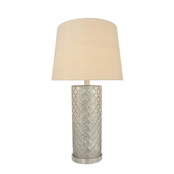Mercury Glass Table Lamp, Mercury Glass Lamp Shades For Chandelier