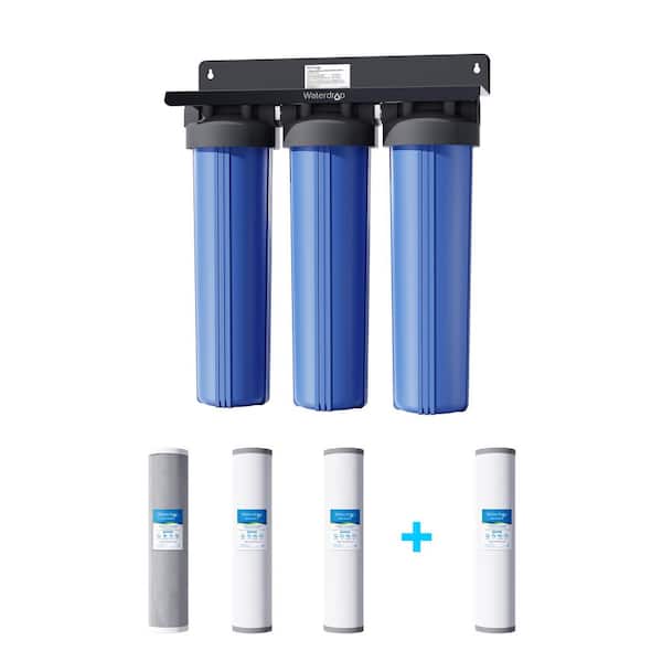 Waterdrop 3Stage Whole House Water Filter SystemwithCarbon Filter and