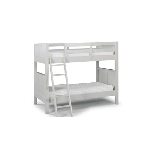 Off White Twin Over Bunk Bed, Off White Twin Bed