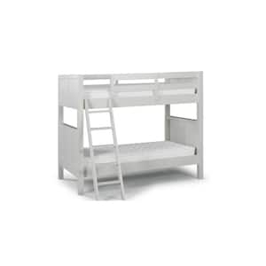 Naples Off White Twin Over Twin Bunk Bed