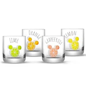 10 oz. Disney Mickey Mouse Citrus Short Drinking Glass (Set of 4)