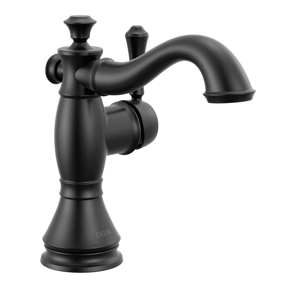 Delta Cassidy Single Handle Single Hole Bathroom Sink Faucet in