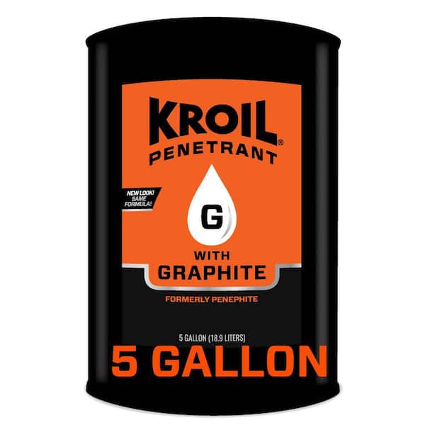 KROIL Penetrating Oil with Graphite, Industrial-Grade Penetrant, Rust-Loosening, Penephite, NSF H2,50-State VOC Compliant