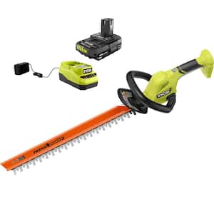 ONE+ 18V 22 in. Lithium-Ion Cordless Hedge Trimmer with 2.0 Ah Battery and Charger