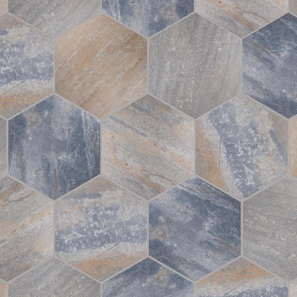 Merola Tile Pompeya Grand Hex 19 in. x 22 in. Porcelain Floor and Wall Tile (11.0 sq. ft./Case)