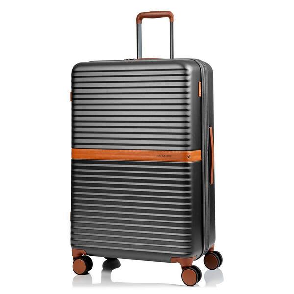 CHAMPS Vintage II 1-Piece Grey Hardside Large Check-in Luggage Set