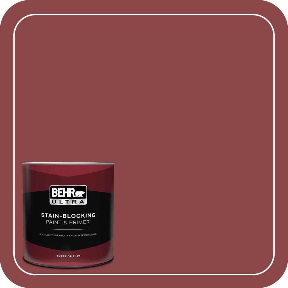 1 qt. #PPU1-10 Forbidden Red Flat Exterior Paint & Primer price history on PriceWatchPro