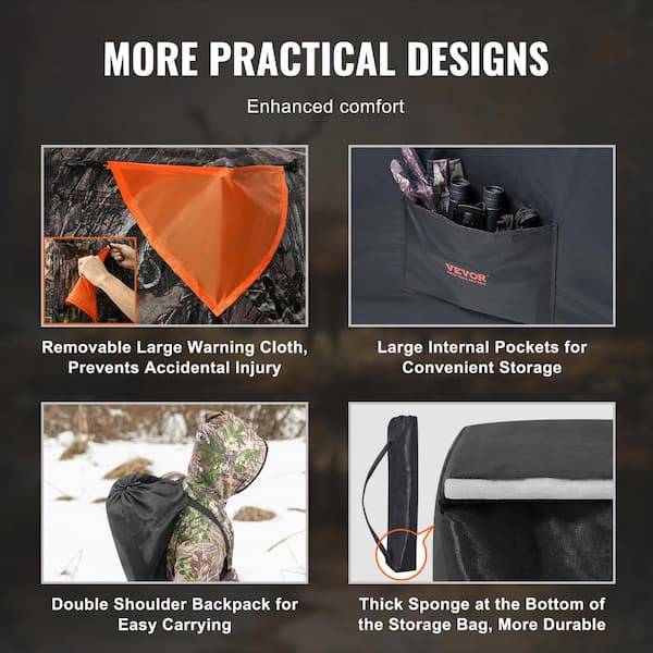 See Through Hunting Blind 270 Degree Pop Up Tent