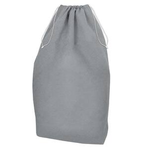 Gray Non Woven Jumbo Drawstring Laundry Bag