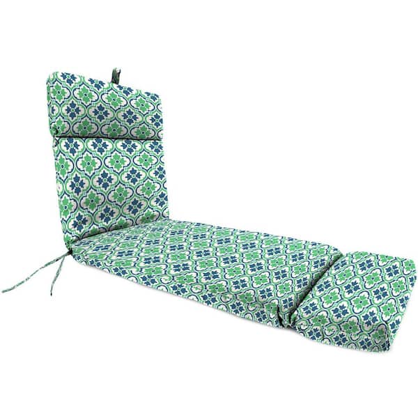 Jordan Manufacturing 72 in. L x 22 in. W x 3.5 in. T Outdoor Chaise Lounge Cushion in Vesey Sea Mist