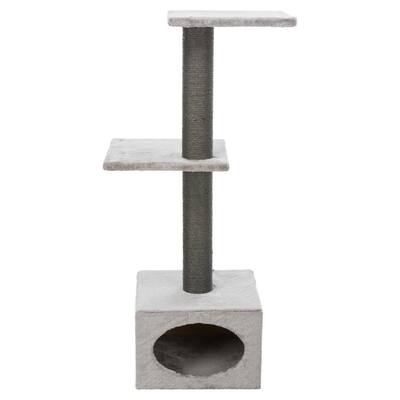 Trixie Gray Badalona Cat Tower 43453 The Home Depot