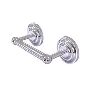 Que New Collection Double Post Toilet Paper Holder in Polished Chrome