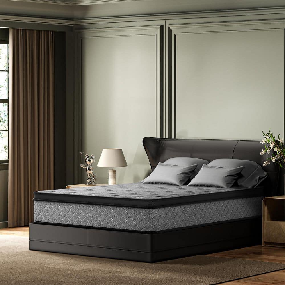 Full Plush Hybrid Memory Foam 10 in. Pocket Spring Support and Breathable Mattress price history on PriceWatchPro