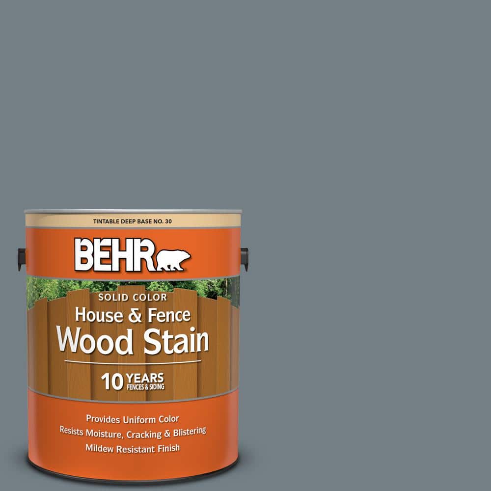 1 gal. #BNC-39 Peak Point Solid Color House and Fence Exterior Wood Stain