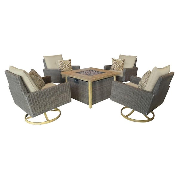 Bond Manufacturing Key Largo 5-Piece Patio Conversation Set