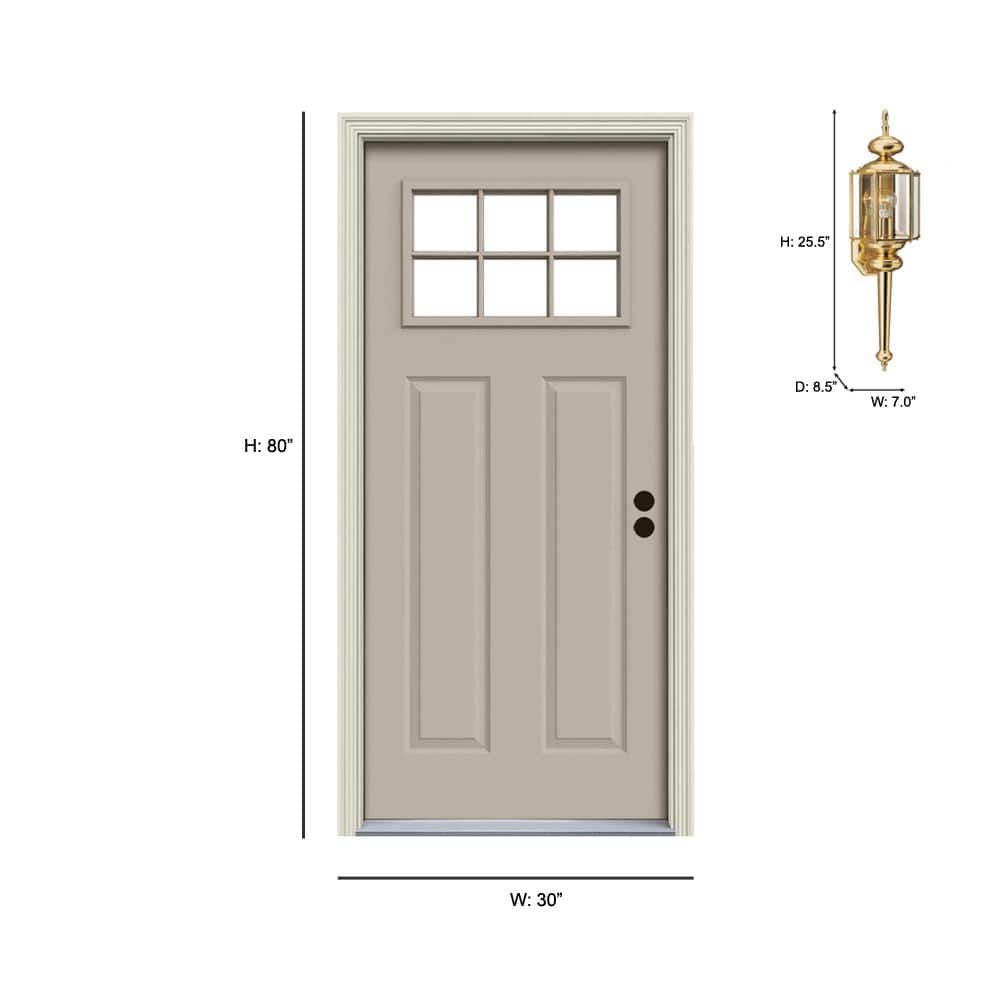 Polished Brass Outdoor Wall Lantern with Clear Beveled Glass