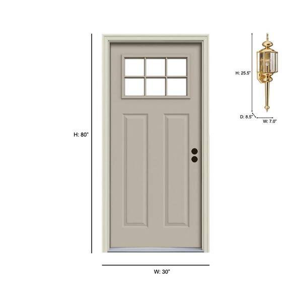 Generation Lighting - Classico 7 in. W 1-Light Polished Brass Outdoor Wall Lantern Sconce with Clear Beveled Glass