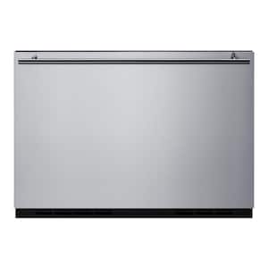 2 cu. ft. Mini Drawer Fridge without Freezer in Stainless Steel