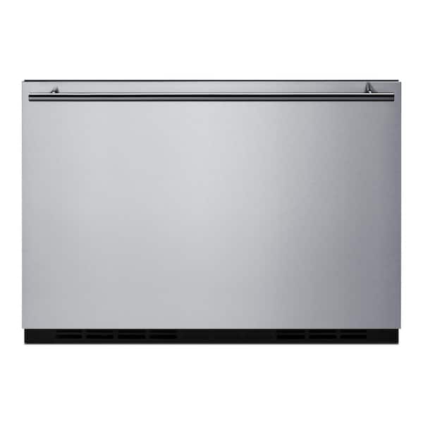 Summit Appliance 2 cu. ft. Mini Drawer Fridge without Freezer in Stainless Steel