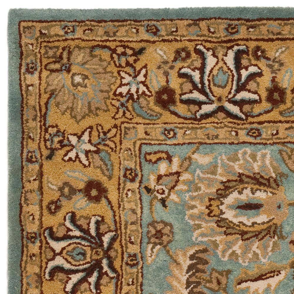 Heritage Blue and Gold Hand-Tufted Wool 6x9 Area Rug