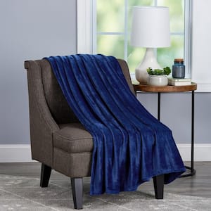 Oversized Velvet Microfiber Plush Throw Blanket