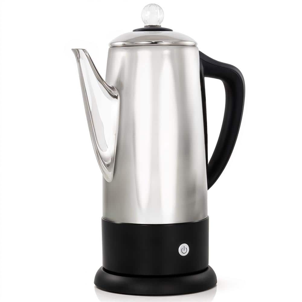 EC184 12 Cup Stainless Steel Coffee Percolator price history on PriceWatchPro