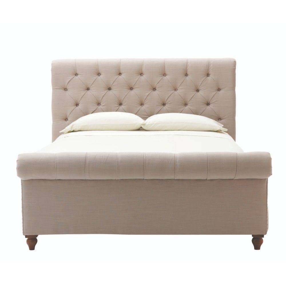 Home Decorators Collection Gordon, Upholstered Sleigh Bed Queen Size