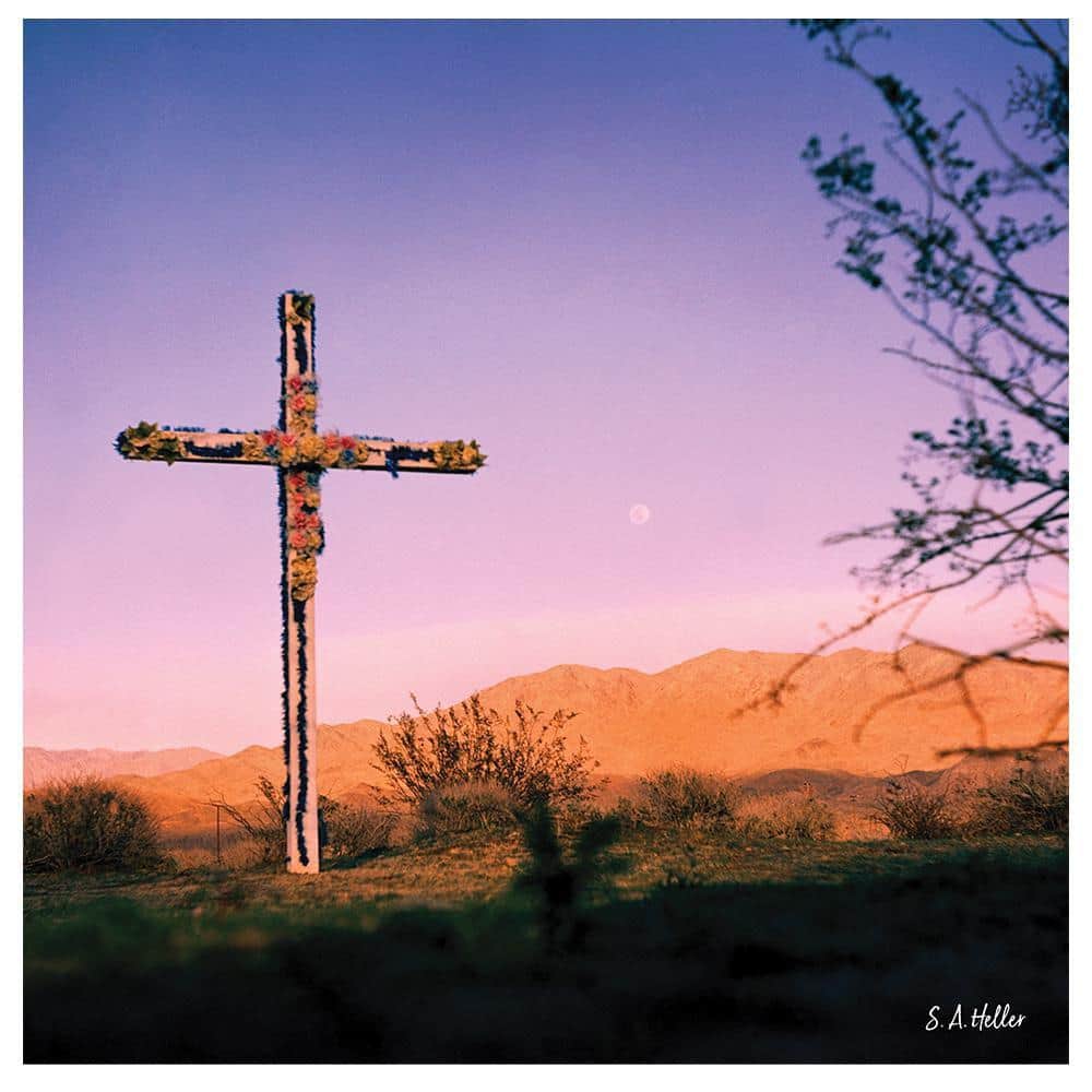 Cross Moon by Steven A. Heller 1-Piece Unframed Canvas Drawing Print 14 in. x 14 in. price history on PriceWatchPro
