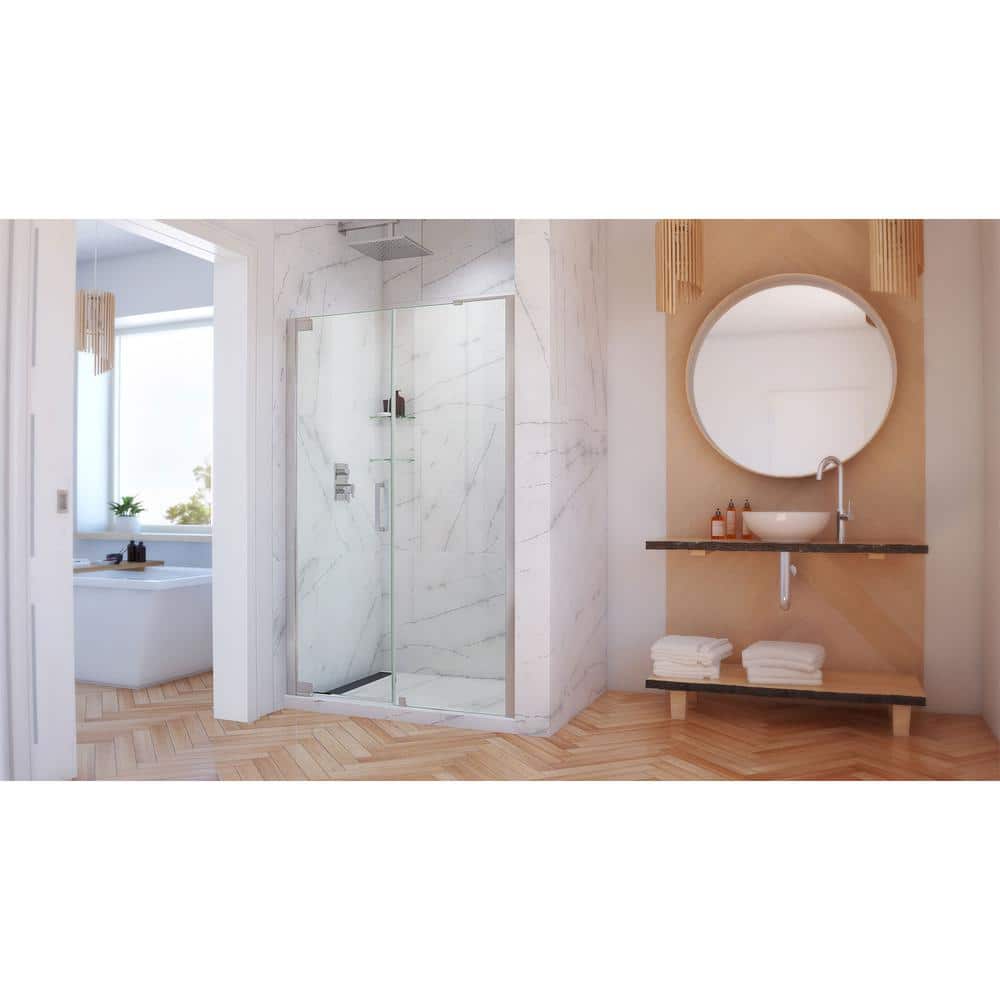 Elegance-LS 59.75" Frameless Clear Glass Pivot Shower Door