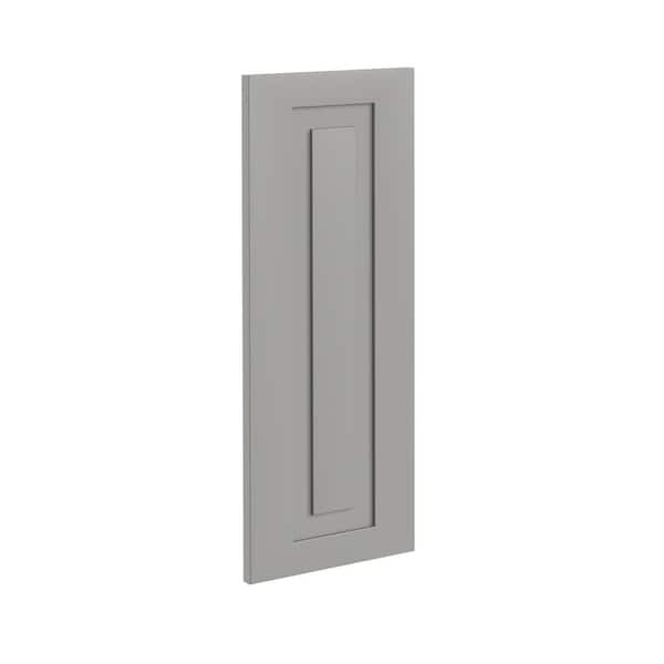 Home Decorators Collection Grayson 11.875 in. W x 0.75 in. D x 30 in. H Matching Wall End Panel in Pearl Gray