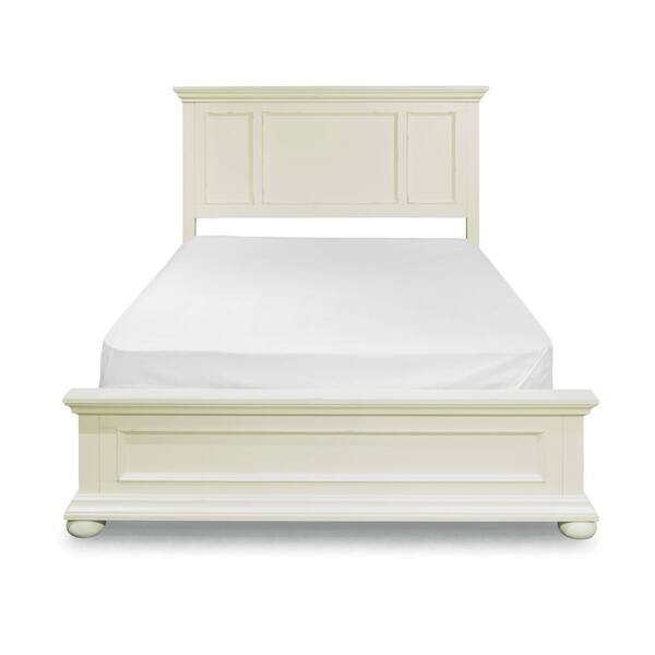 HOMESTYLES Dover White Queen Panel Bed