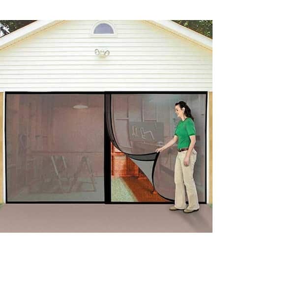 Magic Mesh 110 In X 87 Bi Parting, How To Install Magic Mesh Garage Door