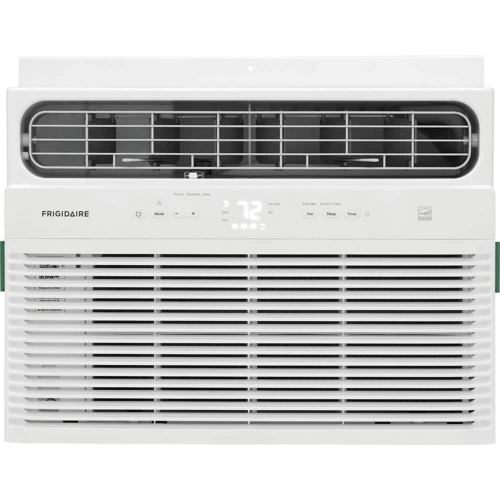 Frigidaire 12,000 BTU 208/230-Volt Window Air Conditioner Cools 500 sq. ft. with Heater with Remote in White