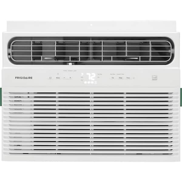 Frigidaire 12,000 BTU 115-Volt Window Air Conditioner Cools 500 sq. ft. with Heater with Remote in White