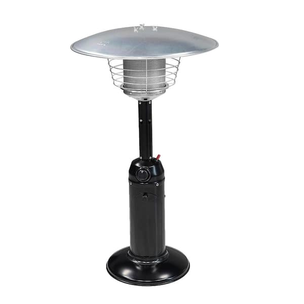 Patio Post 11000 BTU Black Table Top Portable Outdoor Propane Patio