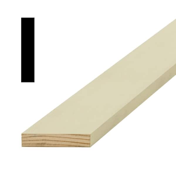 Builders Choice OP103 0.75 in. x 2.5 in. Treated Primed Fingerjoint Pine S4S Moulding