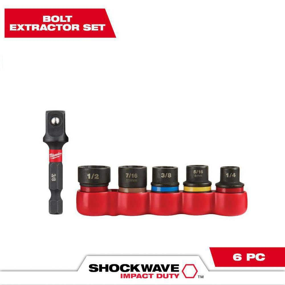 Milwaukee bolt deals extractor