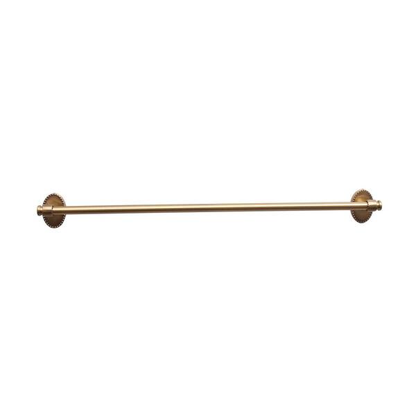 Barclay Products Cordelia 24 in. Towel Bar in Antique Brass