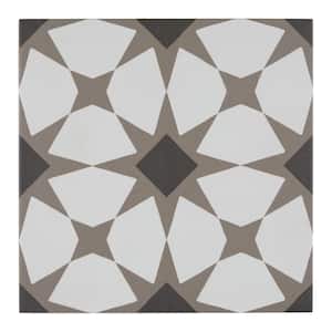 D Segni Starlit Sand Blend 8 in. x 8 in. Glazed Porcelain Floor and Wall Tile (10.32 sq. ft./Case)