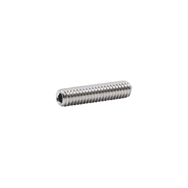 8-32 x 3/4" Socket Set Screws Allen Drive Cup Point Stainless Steel Qty 1000