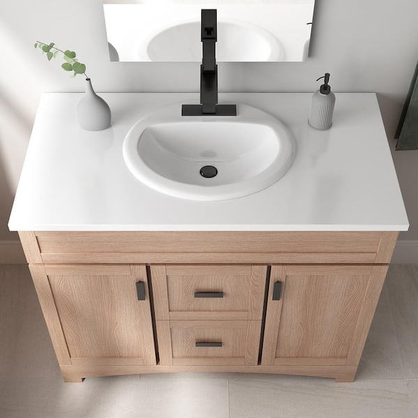 ⭐️7318DBR/27cm新品7319BL/26.5新品6062BL/26.5 Glacier Bay 19 in. Drop-In Round Vitreous China Bathroom