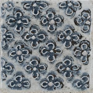 Wilka 6 in. x 6 in. Textured Decorative Ceramic Wall Tile (36/case)