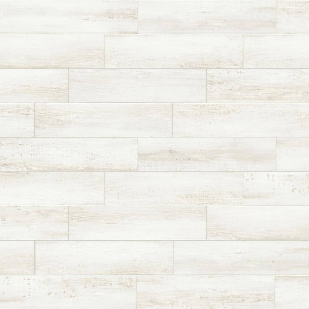 Florida Tile Home Collection Chic Wood Creme Matte 6 in. x 24 in