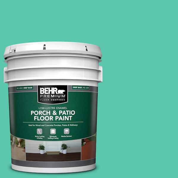 5 gal. #P430-4 Kauai Low-Lustre Enamel Interior/Exterior Porch and Patio Floor Paint