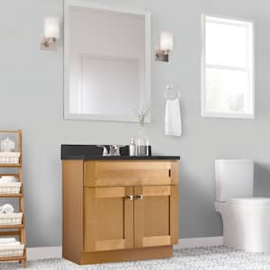 30 in. x 21.73 in. x 31.5 in. Modern Birch Assembled Brookings Wood Fully Floor Mount Bathroom Vanity