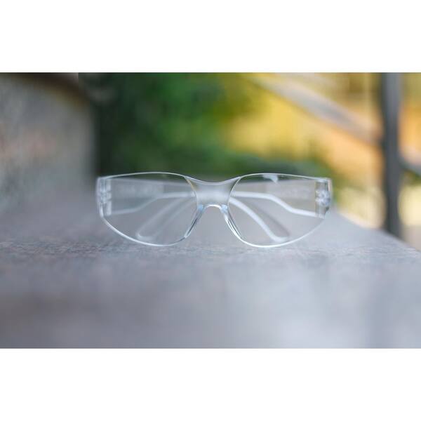 BISON LIFE Hyline Clear Safety Glasses, ANSI Z87.1, Impact