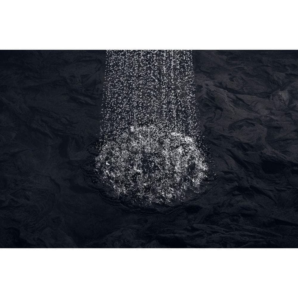 Polished Chrome Square Wall Mounted Shower Head