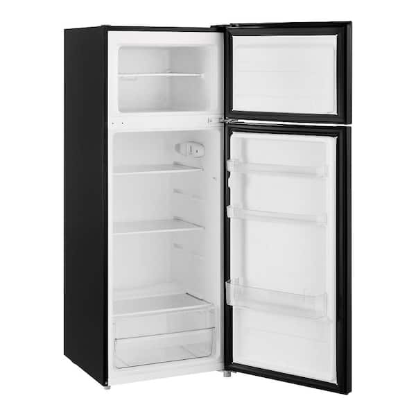 Vissani 7.2 cu. ft. Top Freezer Refrigerator in Black MDTF7BKES4