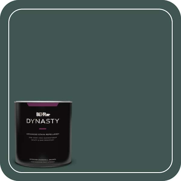 1 qt. Home Decorators Collection #HDC-CL-21A Dark Everglade Eggshell Enamel Interior Stain-Blocking Paint & Primer